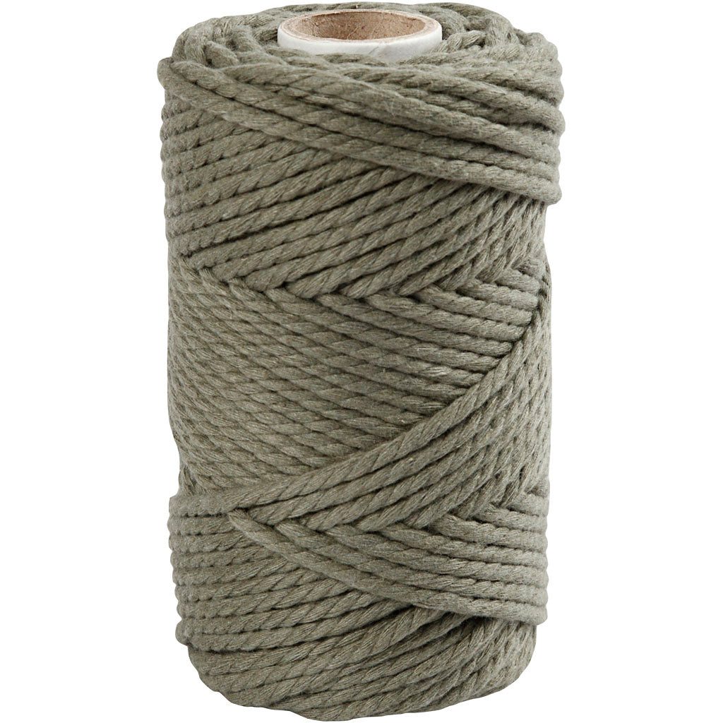 Creativ Macramé Cord, L: 55 M, dia. 4 mm