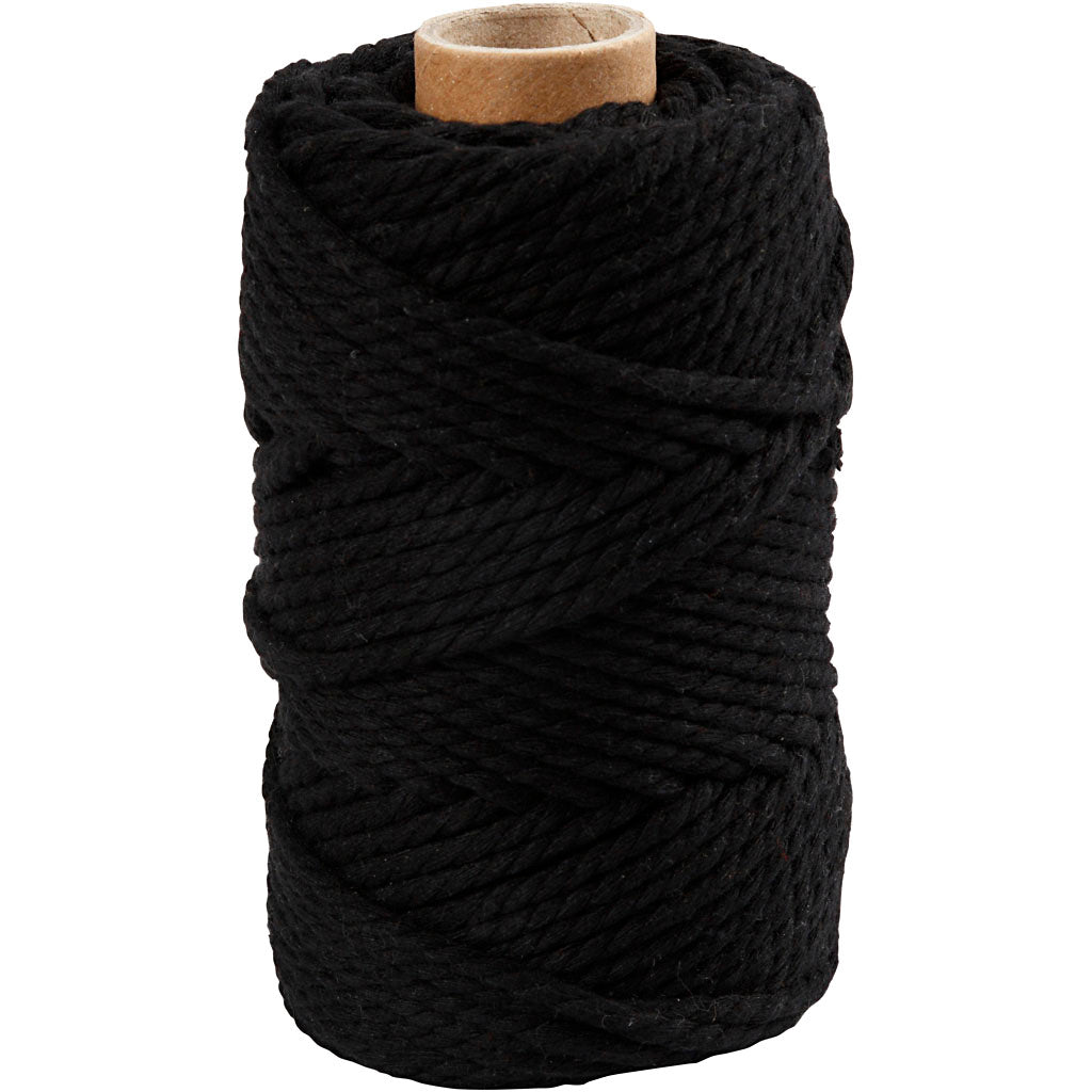 Creativ Macramé Cord, L: 55 M, dia. 4 mm