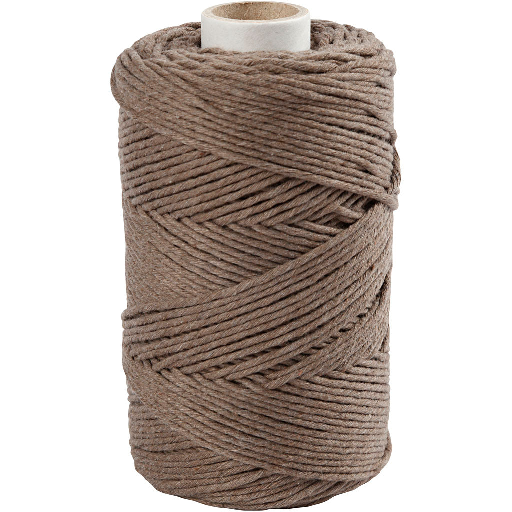 Creativ Macramé Cord, L: 198 M, dia. 2 mm
