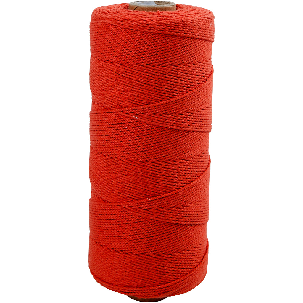Creativ Macramé Cord, L: 315 M, thickness 1 mm, Thin quality 12/12