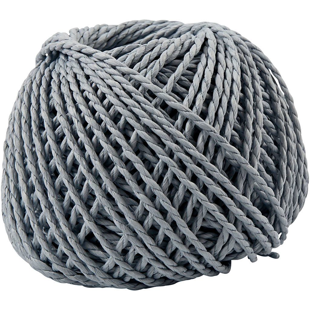 Paper Yarn - 2.5-3 mm thickness,150 g, 40 m/ 1 ball