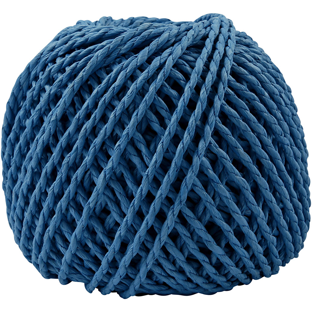 Paper Yarn - 2.5-3 mm thickness,150 g, 40 m/ 1 ball
