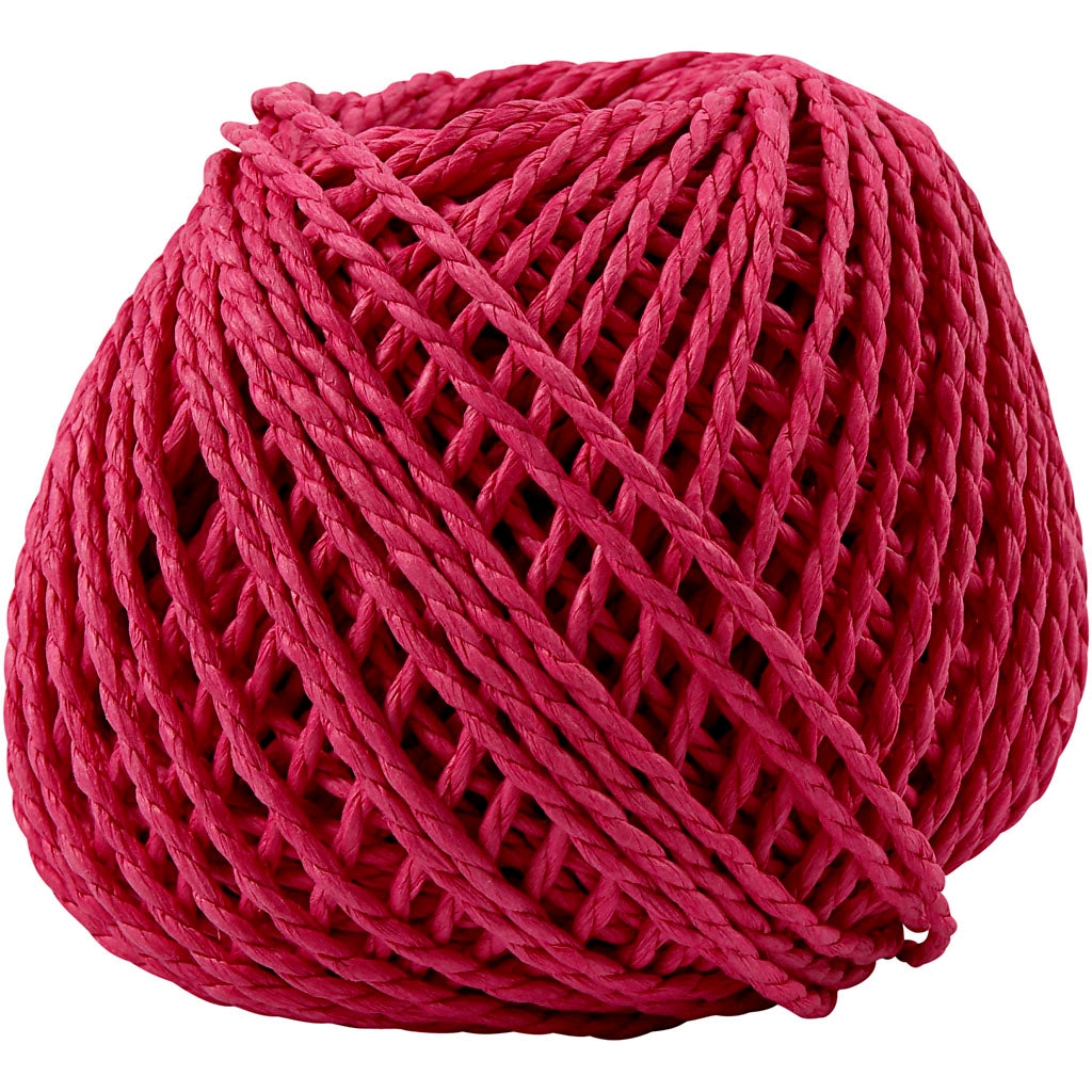 Paper Yarn - 2.5-3 mm thickness,150 g, 40 m/ 1 ball