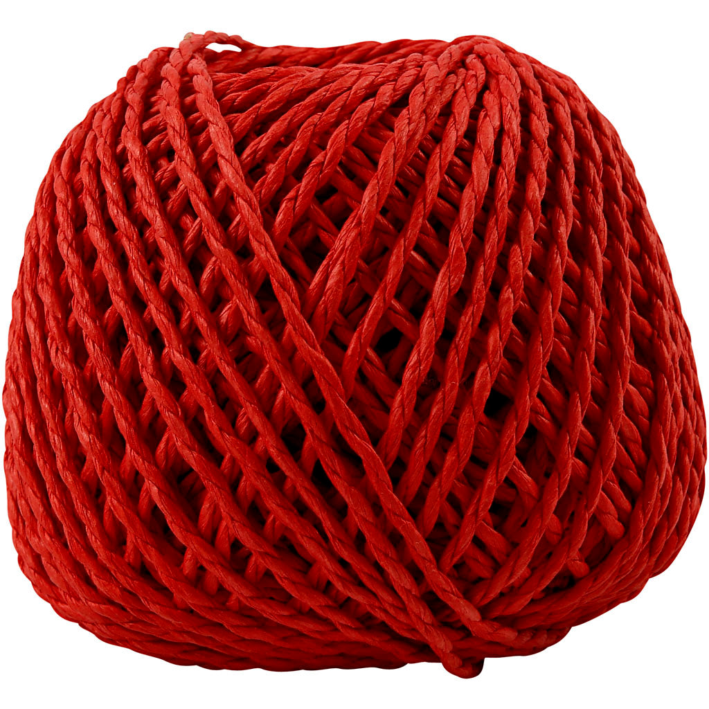 Paper Yarn - 2.5-3 mm thickness,150 g, 40 m/ 1 ball
