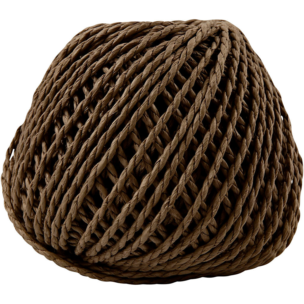 Paper Yarn - 2.5-3 mm thickness,150 g, 40 m/ 1 ball
