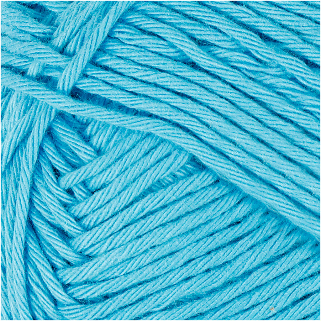 Creative Cotton Yarn, no. 8/8, L: 80-85 M, maxi, 50 g Balls - Various Colours