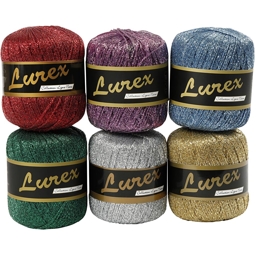 Lurex Yarn, 160 M -25 g ball