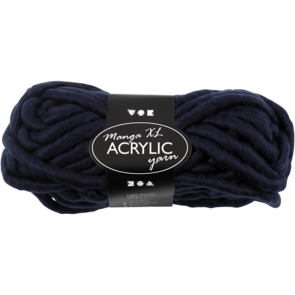 Chunky Yarn of Acrylic,17 M- 200g size manga