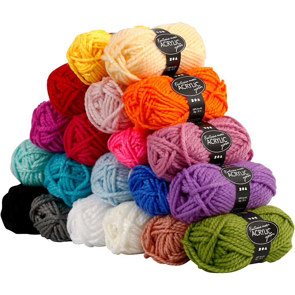Creativ Fantasia 3 Ply 100% Acrylic Yarn