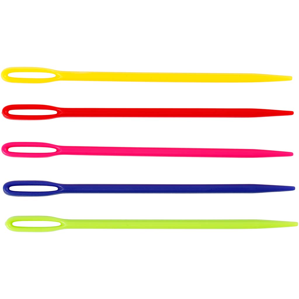Yarn Needle, L: 6+7+8,5 cm, 3 pc/ 1 pack