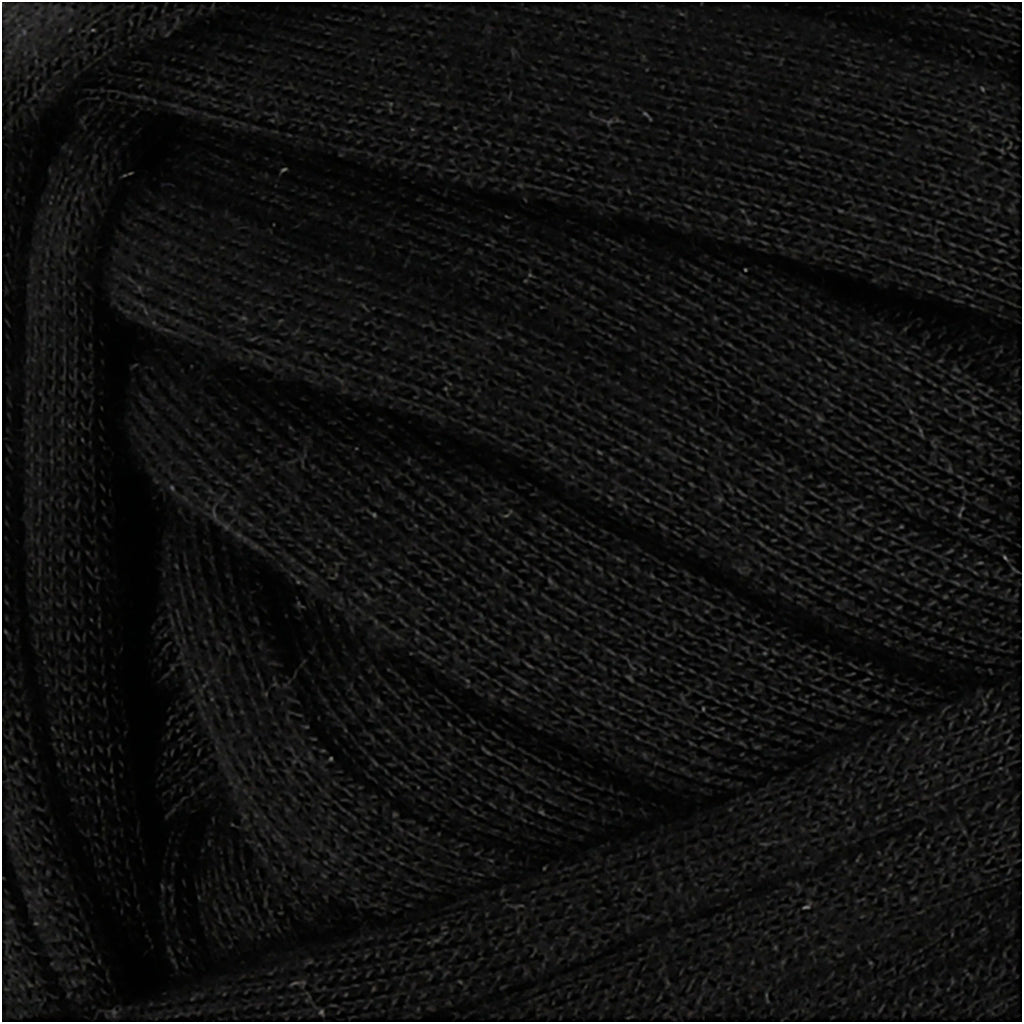 Spaghetti Yarn -35M, 100g Ball - Black