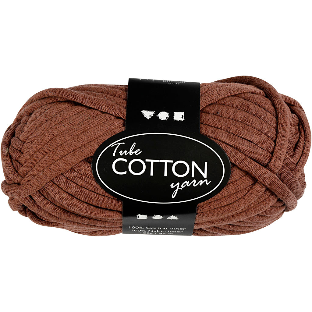 Cotton Tube Yarn, 100 g