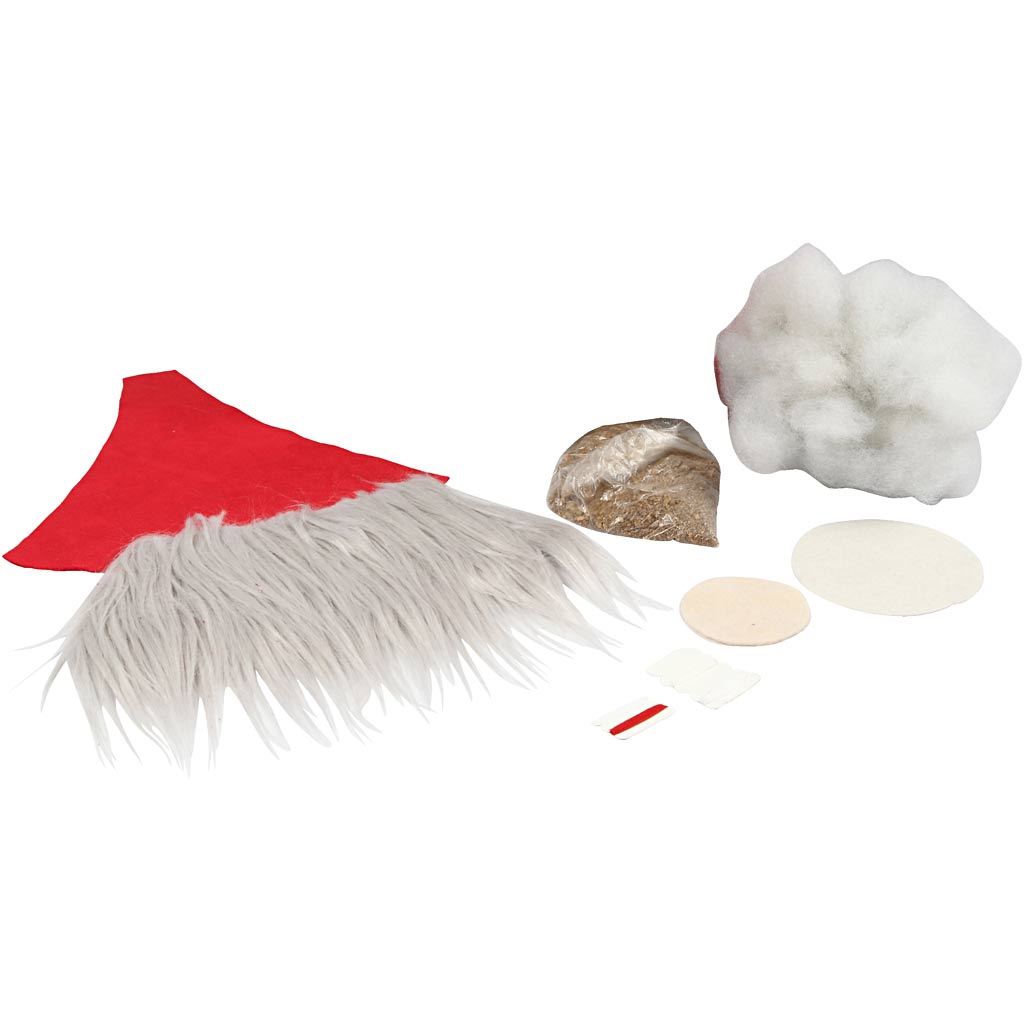 Scandinavian Santa gnome, H: 30 cm, 1 pc