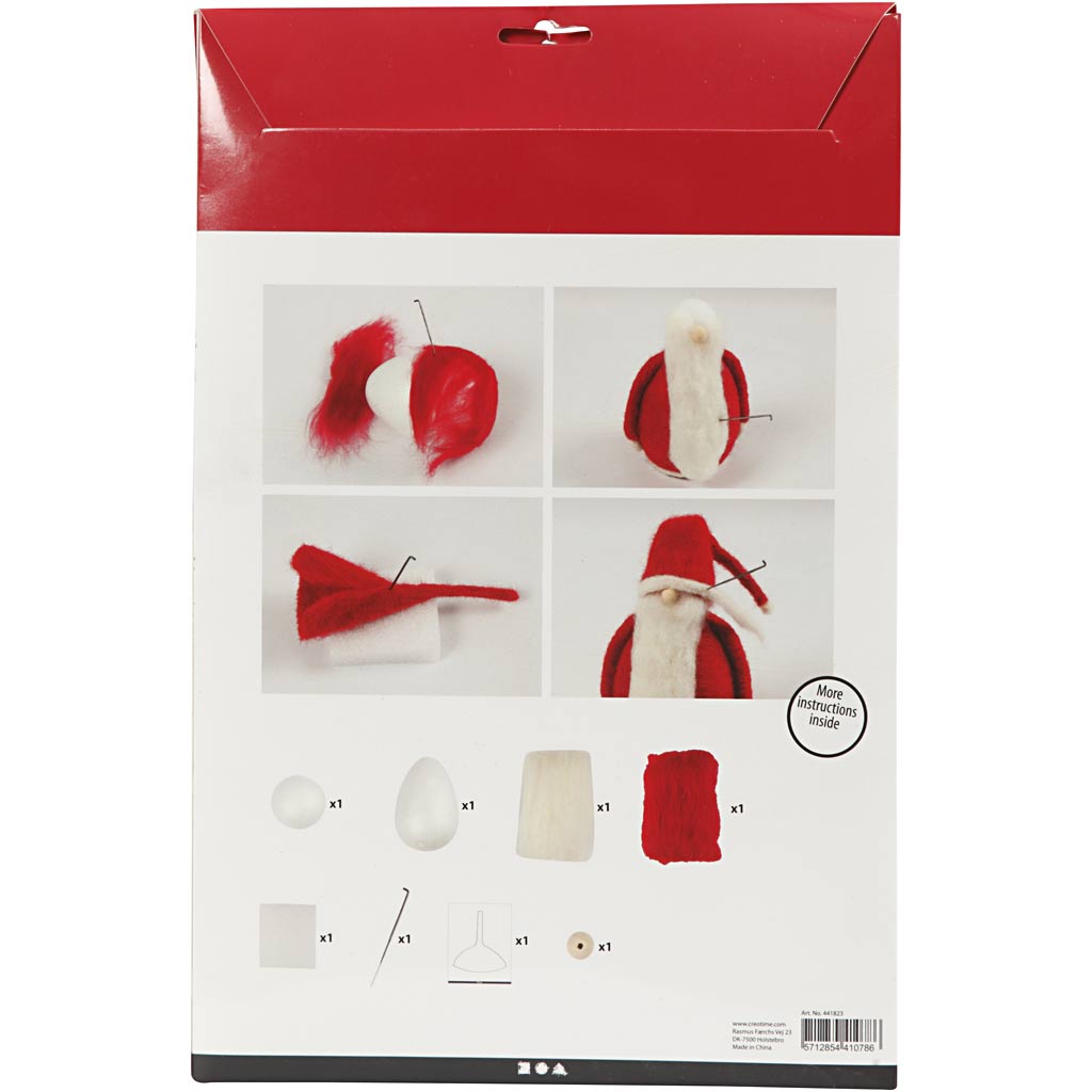 Santa, H: 20 cm, 1 pc