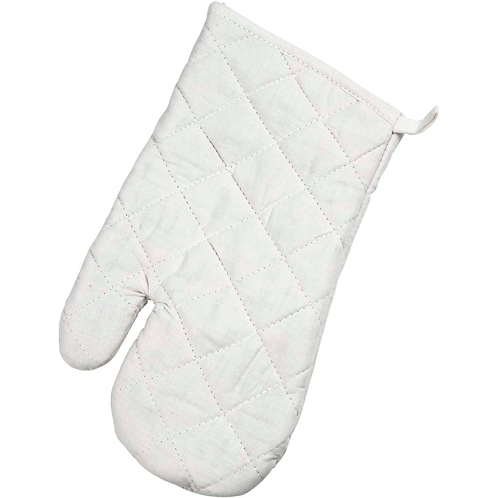 Grill Glove, size 18x28 cm, 145 g, white, 2 pc/ 1 pack