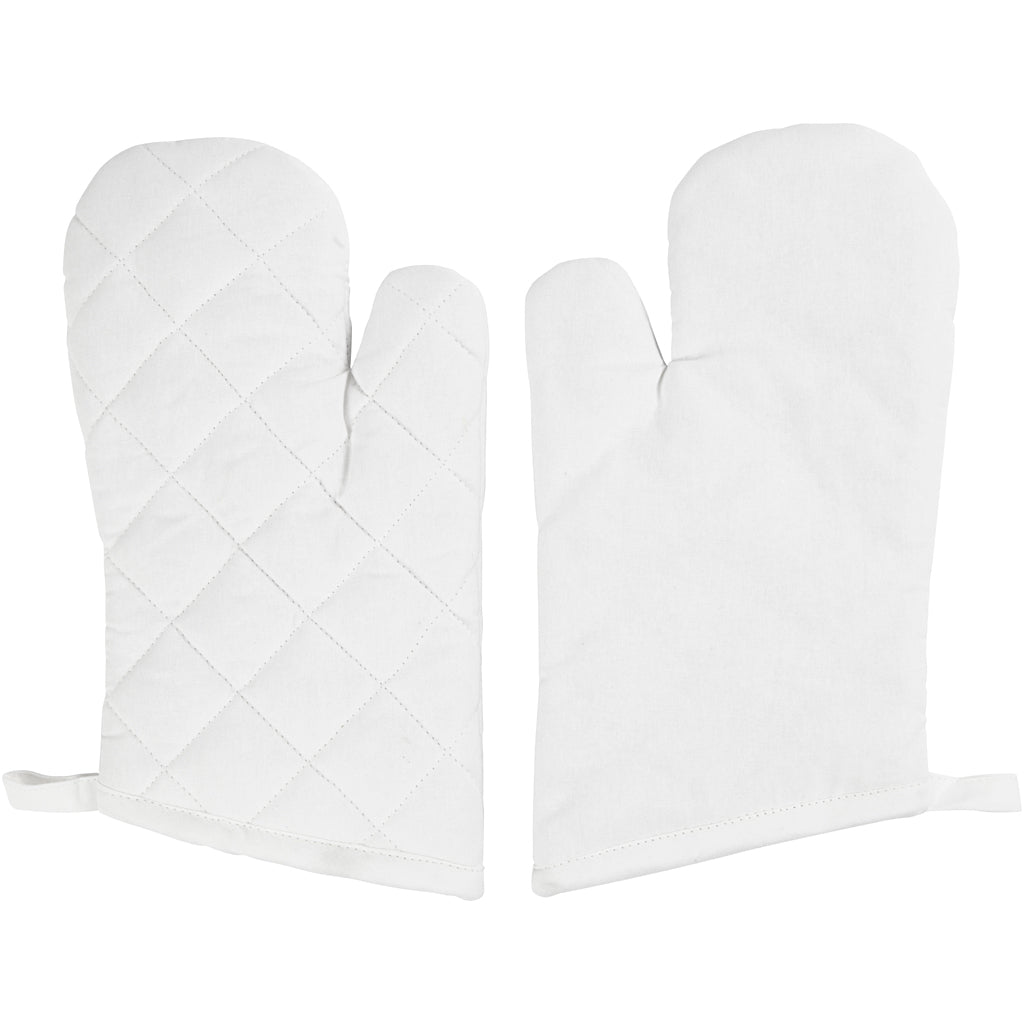Grill Glove, size 18x28 cm, 145 g, white, 2 pc/ 1 pack