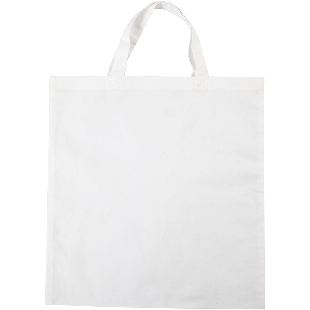 Shopping Bag, size 38x42, 130, white, 20 pc/ 1 pack