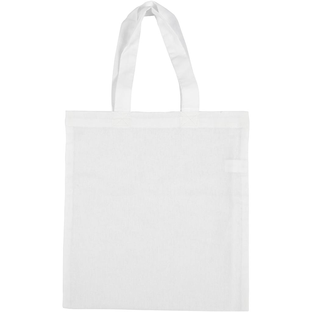 Tote Bag, size 28x30 cm, 130 g, white, 1 pc