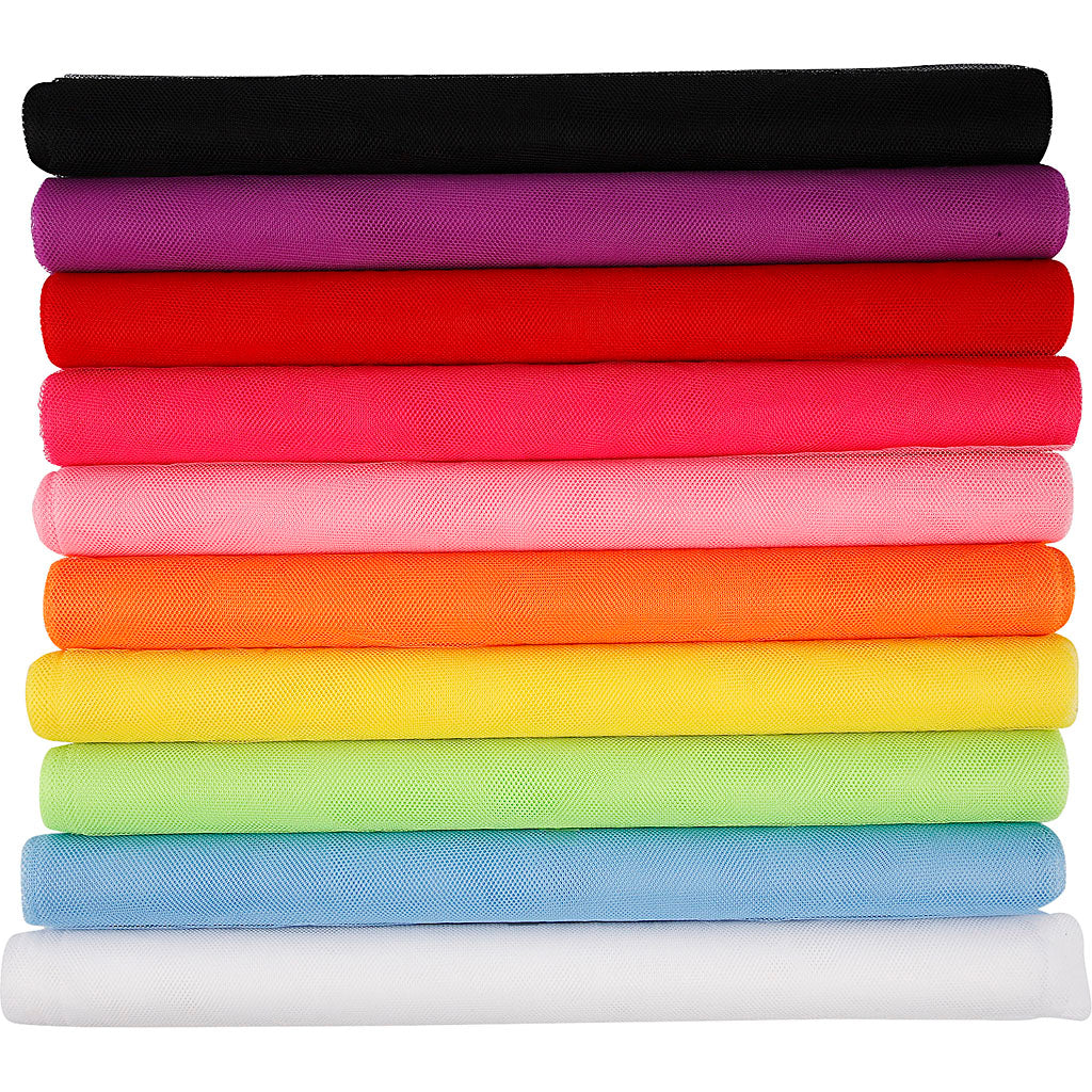 Tulle, W: 50 cm, 10x5 m/ 1 pack