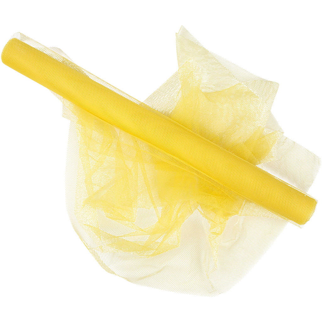 Tulle, W: 50 cm 5m Rolls Various Colours