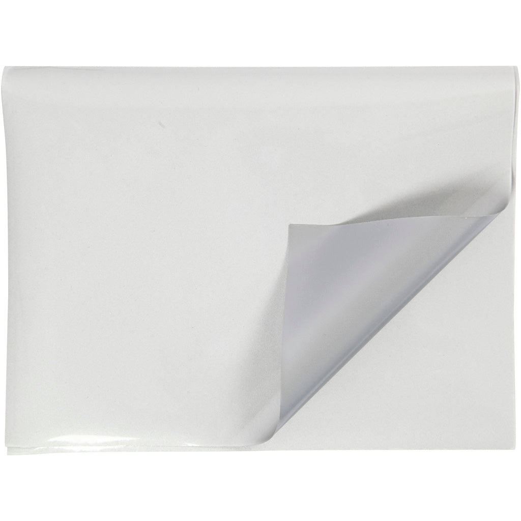 Iron-On Reflective Film, size 17x22 cm, 2 sheet/ 1 pack
