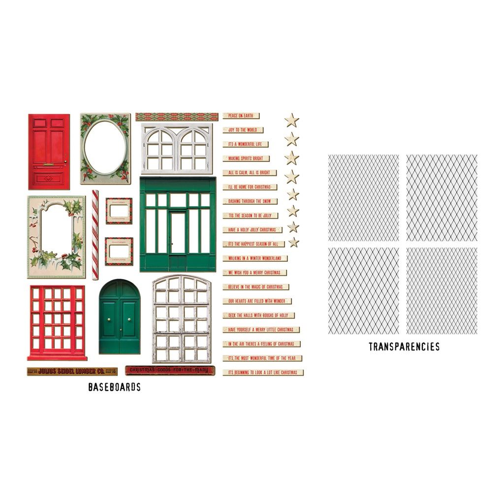 Tim Holtz idea-ology - Baseboards + Transparencies