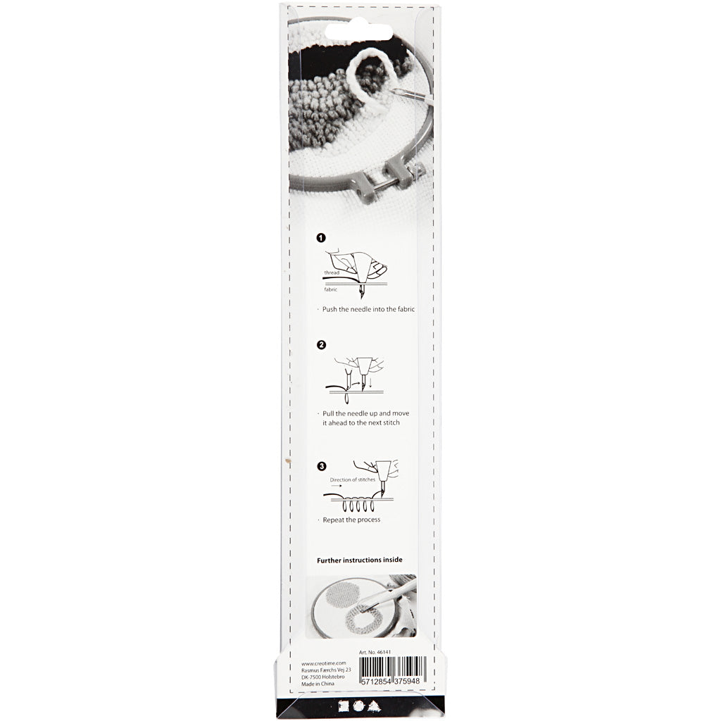 Punch needle, L: 19 cm, 1 pc