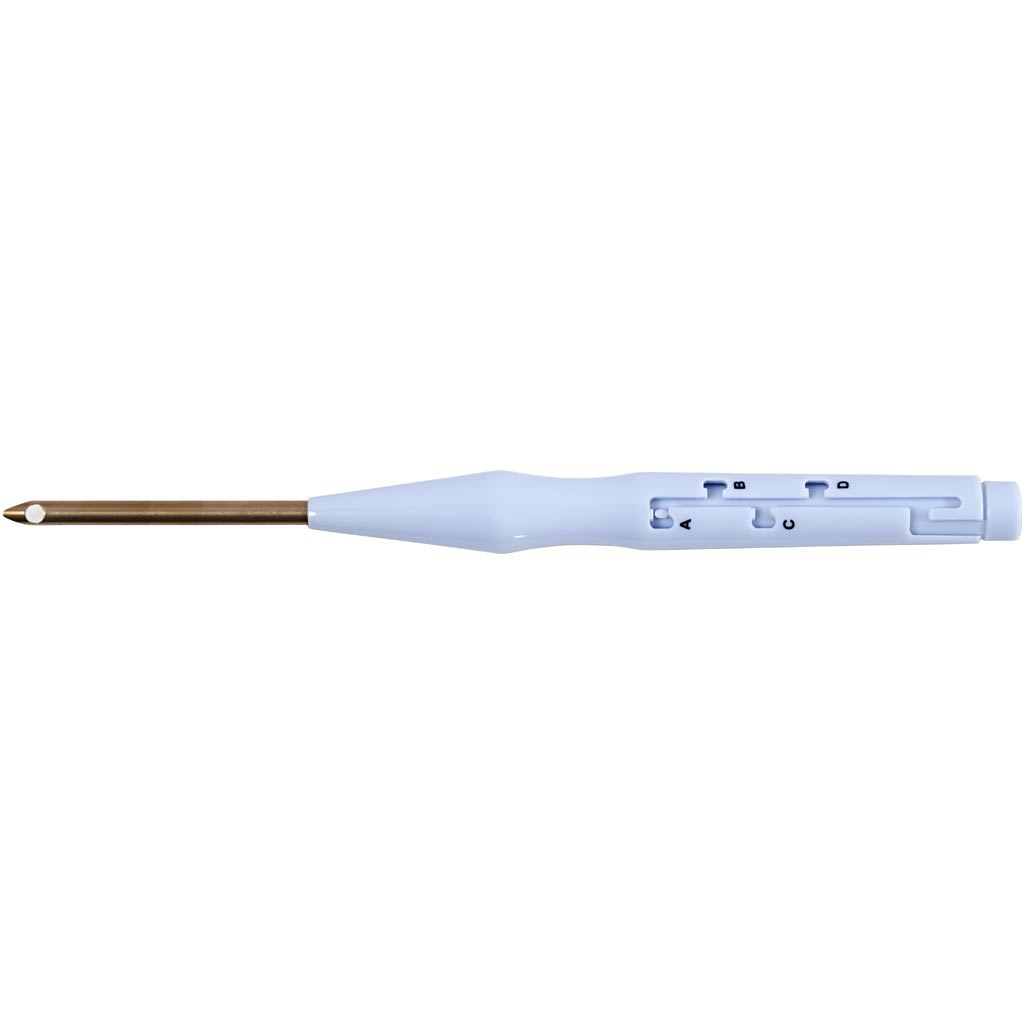 Punch needle, L: 19 cm, 1 pc