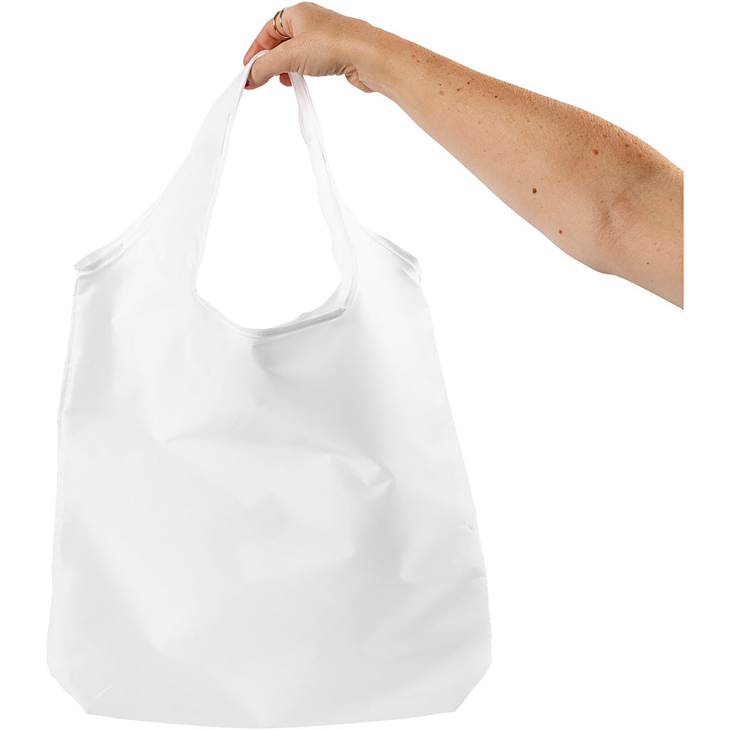 Shopping Bag, size 37x37 cm, white, 1 pc