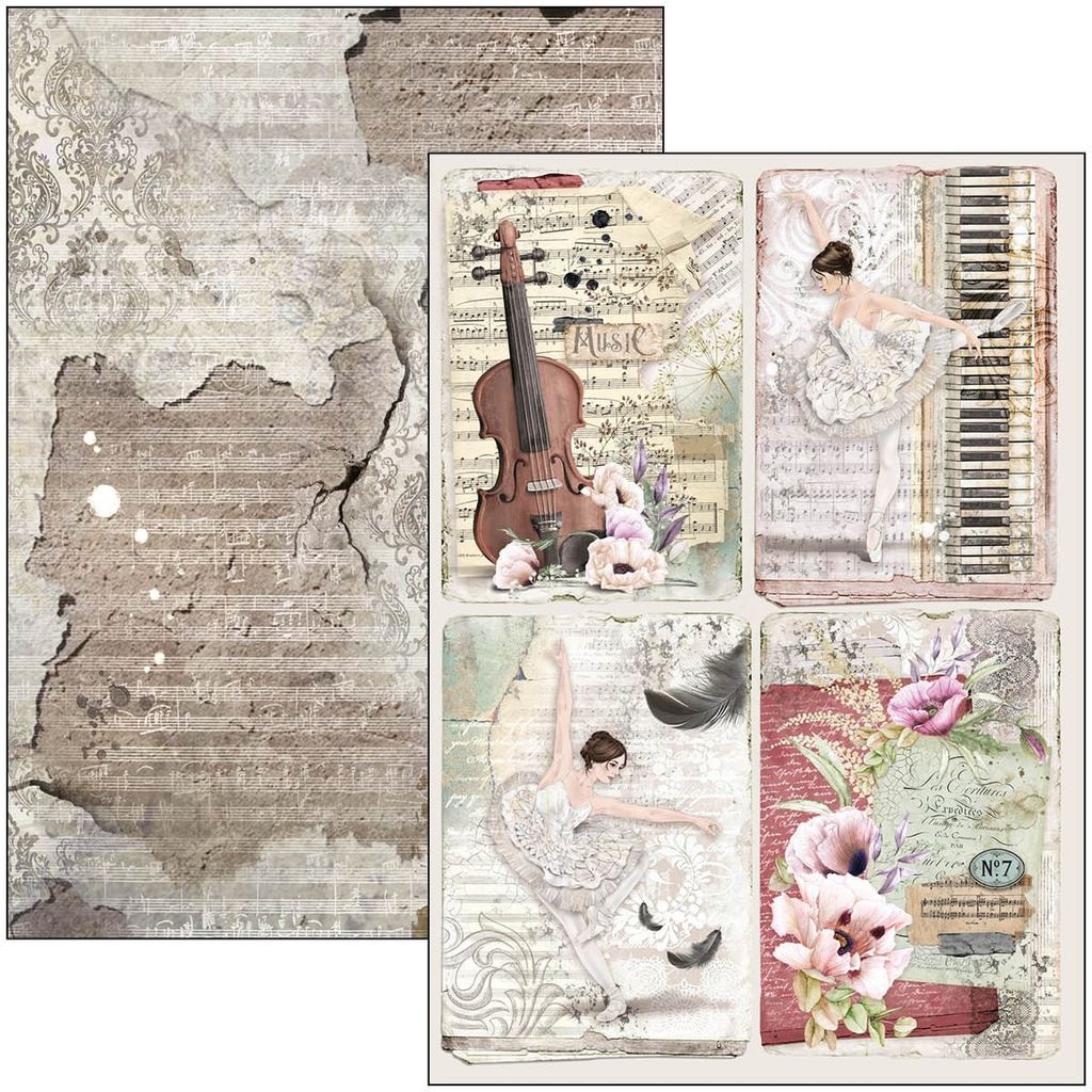 Cygne Noir (Black Swan) Creative Pad A4 9/Pack