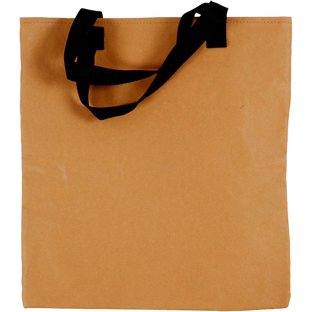 Shopping bag, size 35x38 cm, light brown, 1 pc