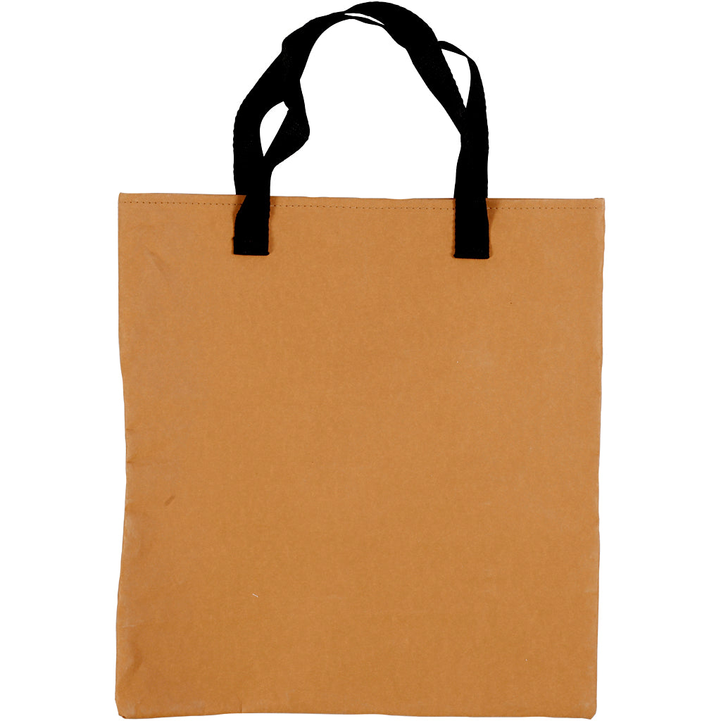 Shopping bag, size 35x38 cm, light brown, 1 pc