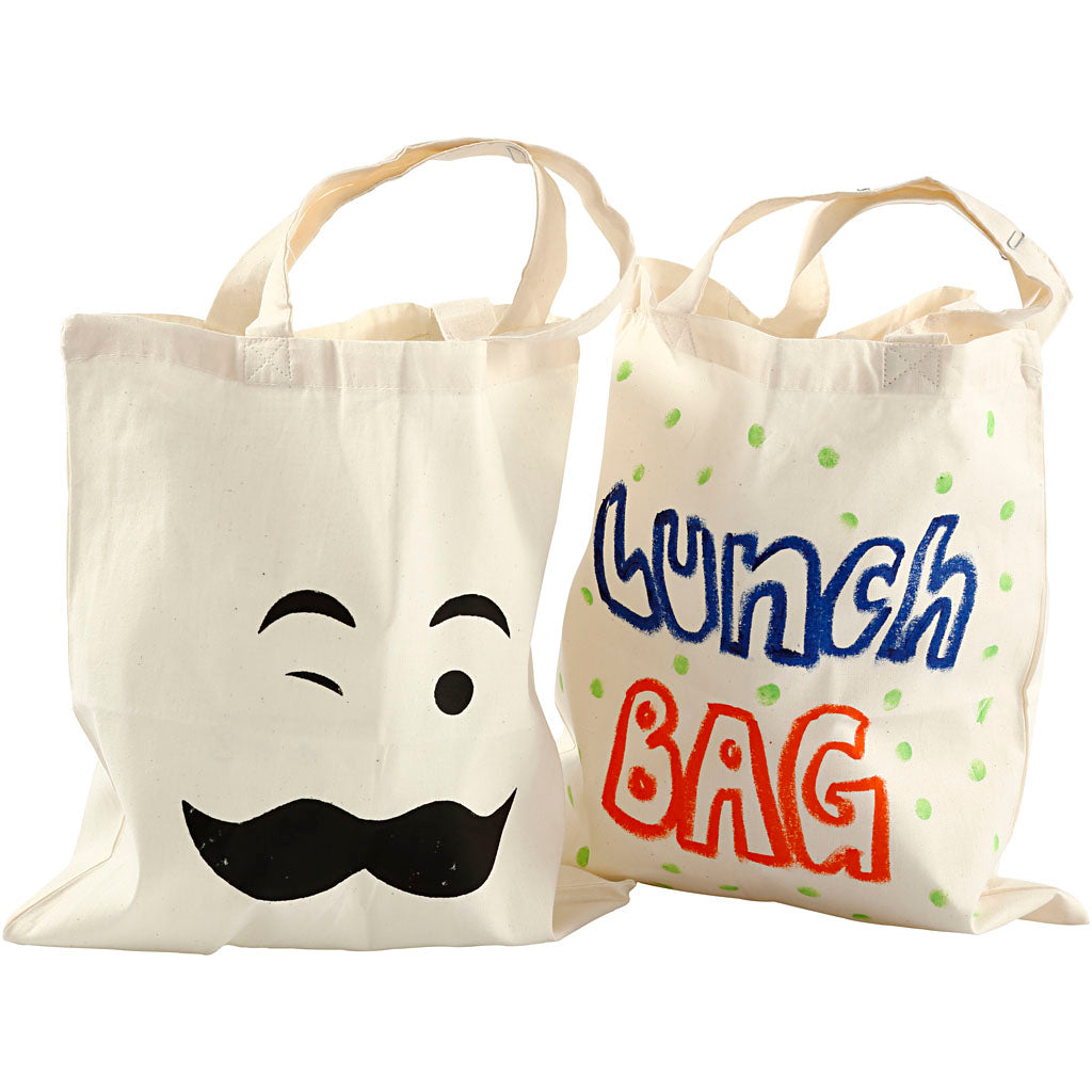 Tote Bag, size 30x33 cm, 135 g, light natural, 1 pc