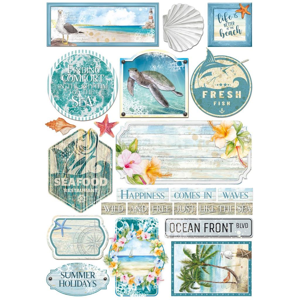 Ciao Bella Summer Breeze A4 Creative pad