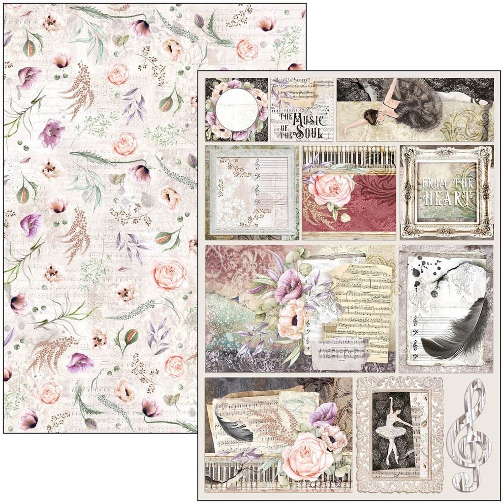 Cygne Noir (Black Swan) Creative Pad A4 9/Pack