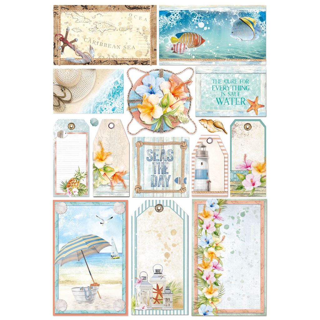 Ciao Bella Summer Breeze A4 Creative pad