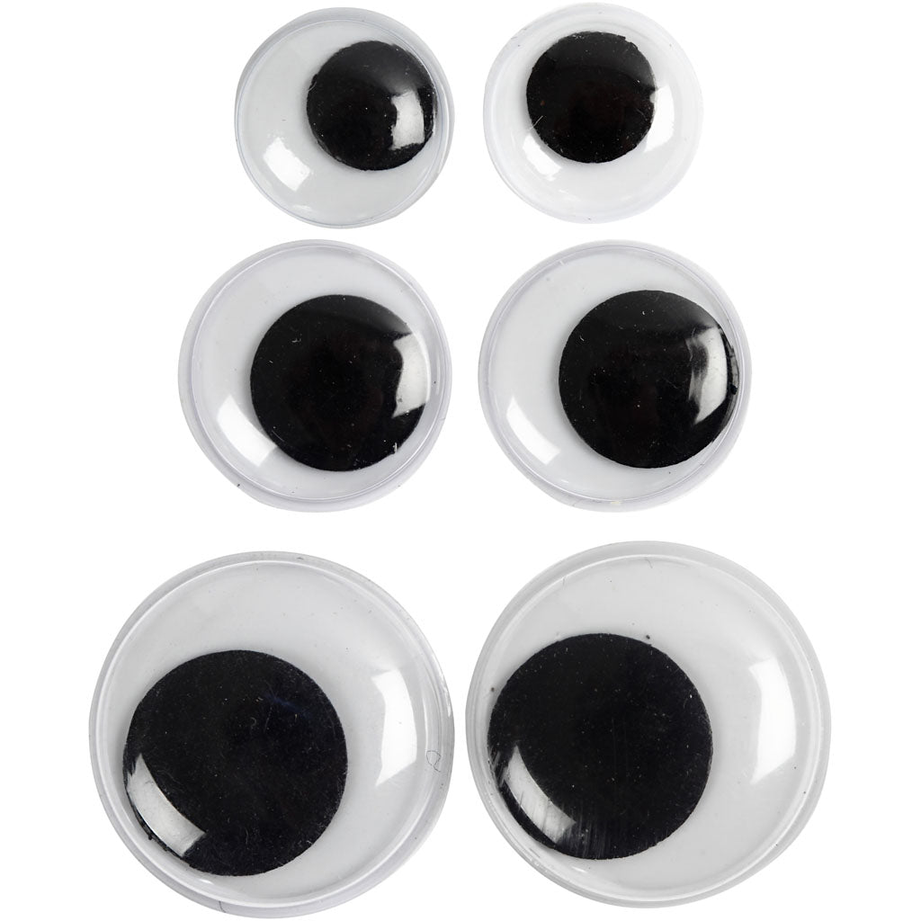 Creativ Wiggly Eyes (non self adhesive)