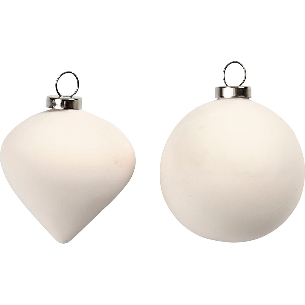 Ornaments, H: 5 cm, 12 pc/ 1 pack