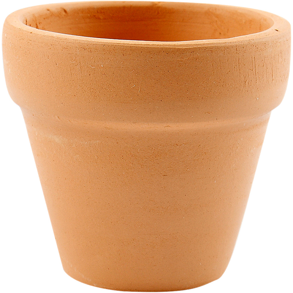 Flower Pots, H: 4,2 cm, dia. 5 cm, 48 pc/ 1 pack