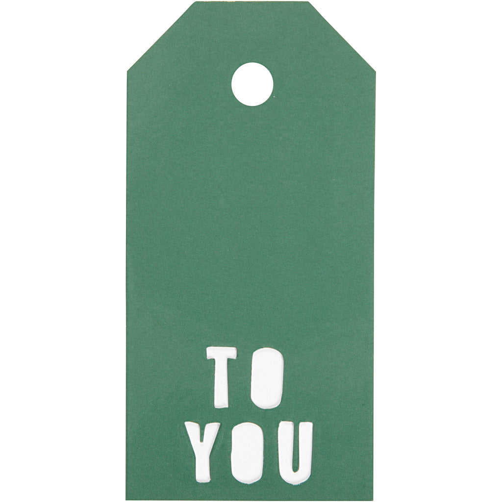 Creativ Manila Tags, TO YOU