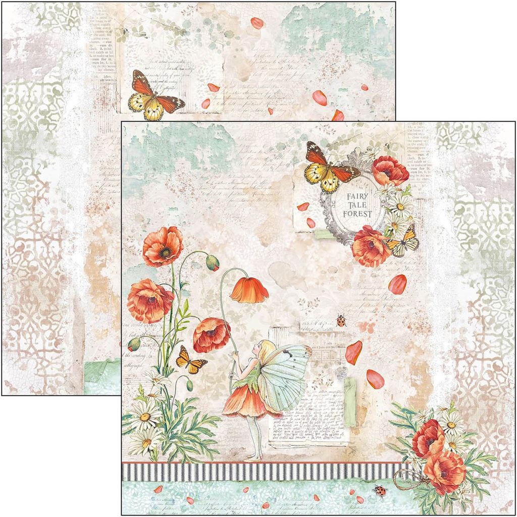 Ciao Bella Enchanted Land 8inc x 8inc Paper Pad