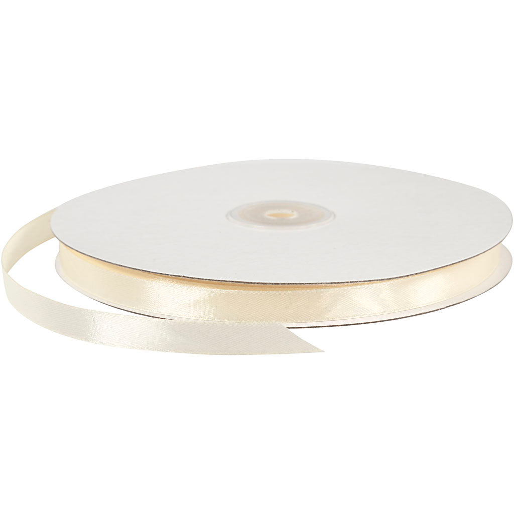 Creativ Satin Ribbon – Beautiful Lustrous Quality in Various Colours and Roll Lengths