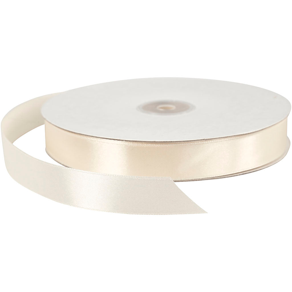 Creativ Satin Ribbon – Beautiful Lustrous Quality in Various Colours and Roll Lengths
