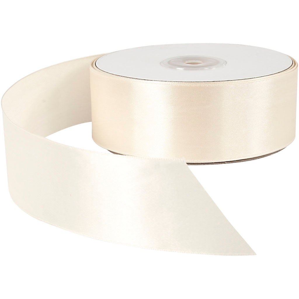 Creativ Satin Ribbon – Beautiful Lustrous Quality in Various Colours and Roll Lengths
