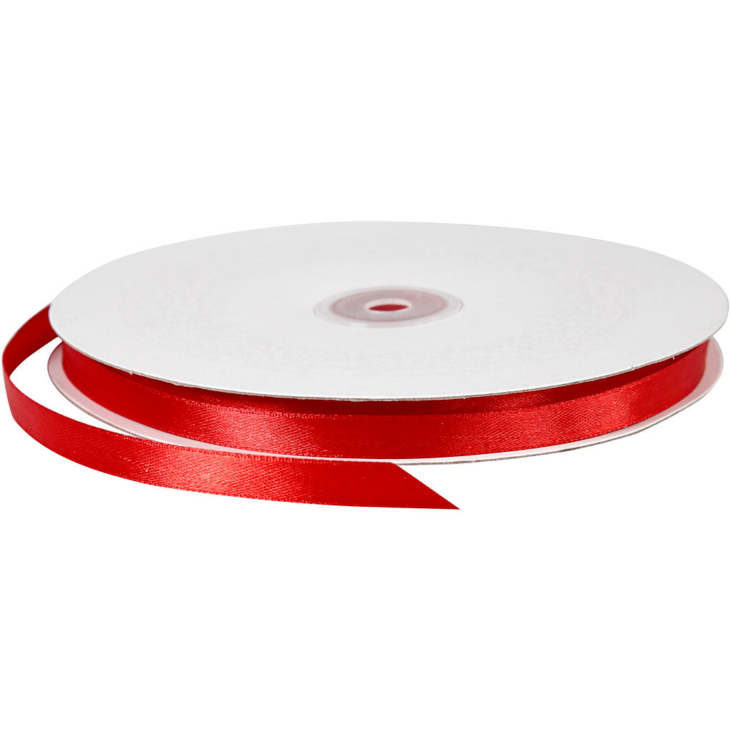 Creativ Satin Ribbon – Beautiful Lustrous Quality in Various Colours and Roll Lengths