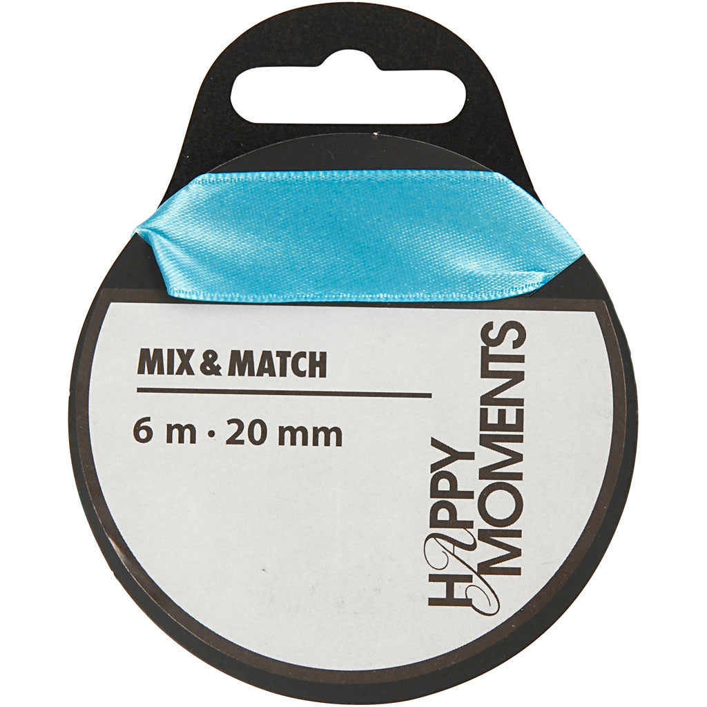 Creativ Satin Ribbon – Beautiful Lustrous Quality in Various Colours and Roll Lengths
