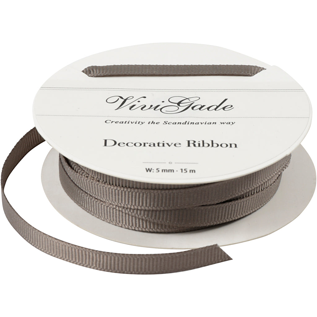 Decoration Ribbon, W: 6 mm, 15 m roll