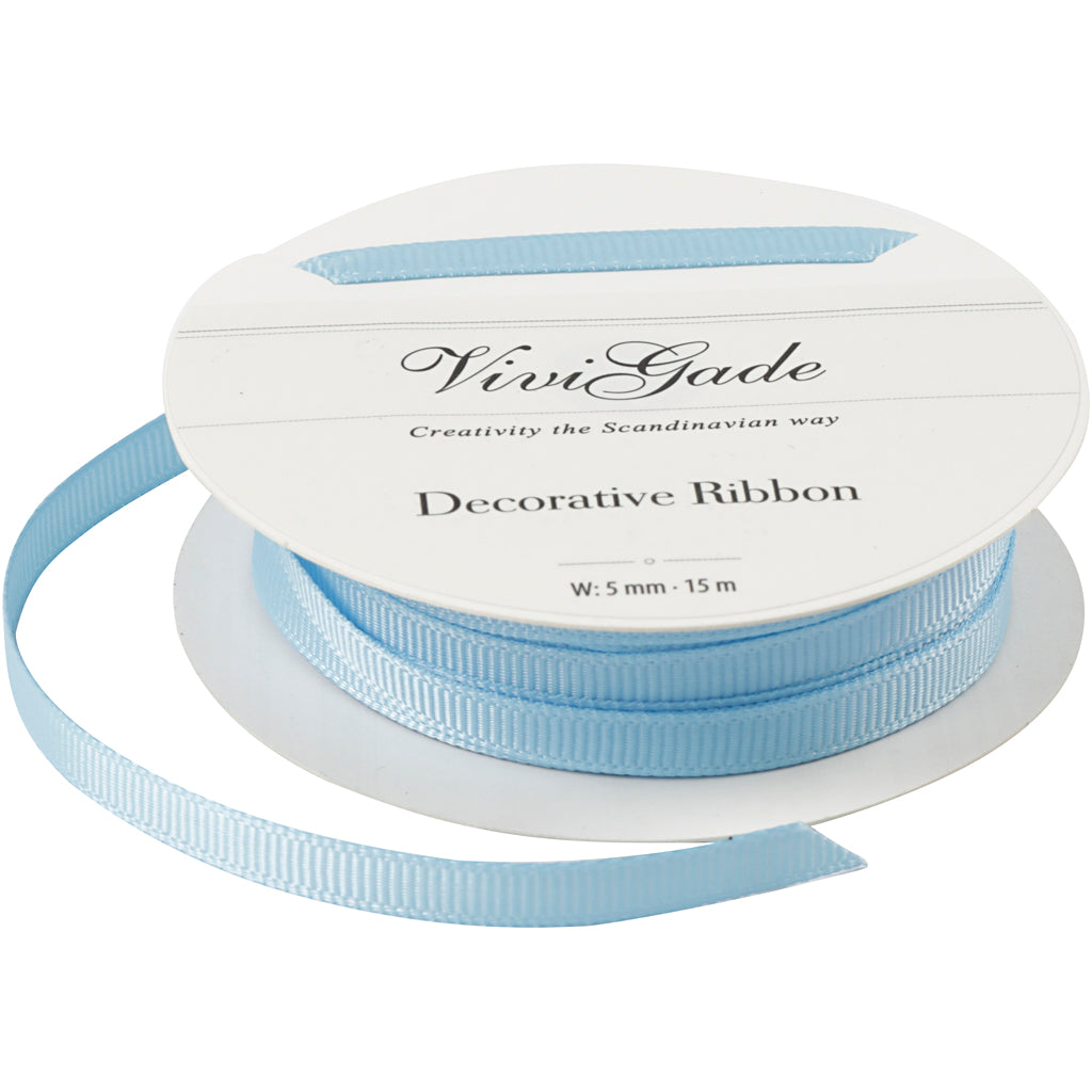 Decoration Ribbon, W: 6 mm, 15 m roll