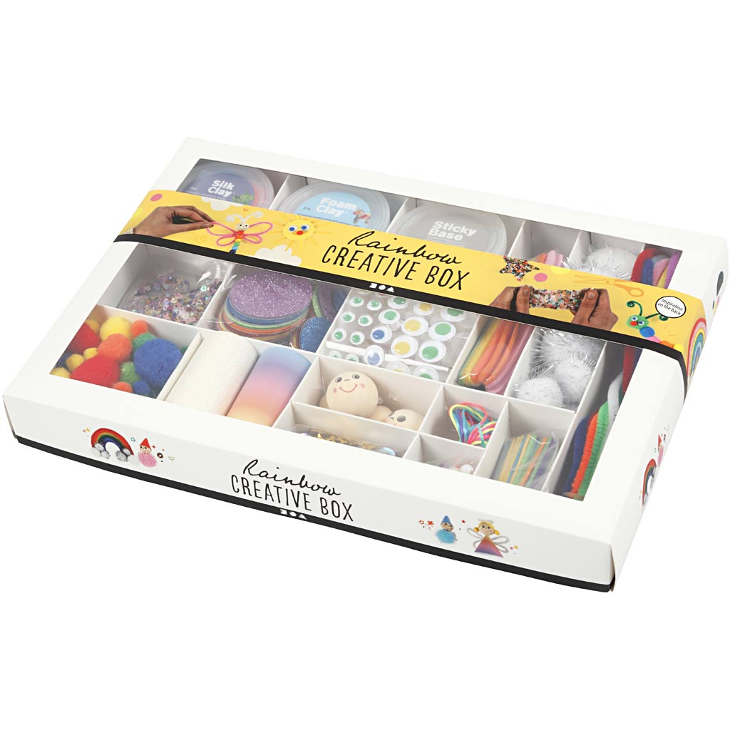 Craft Mix, Rainbow, 1 set