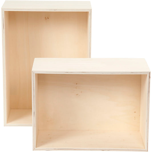 Wooden Storage Boxes